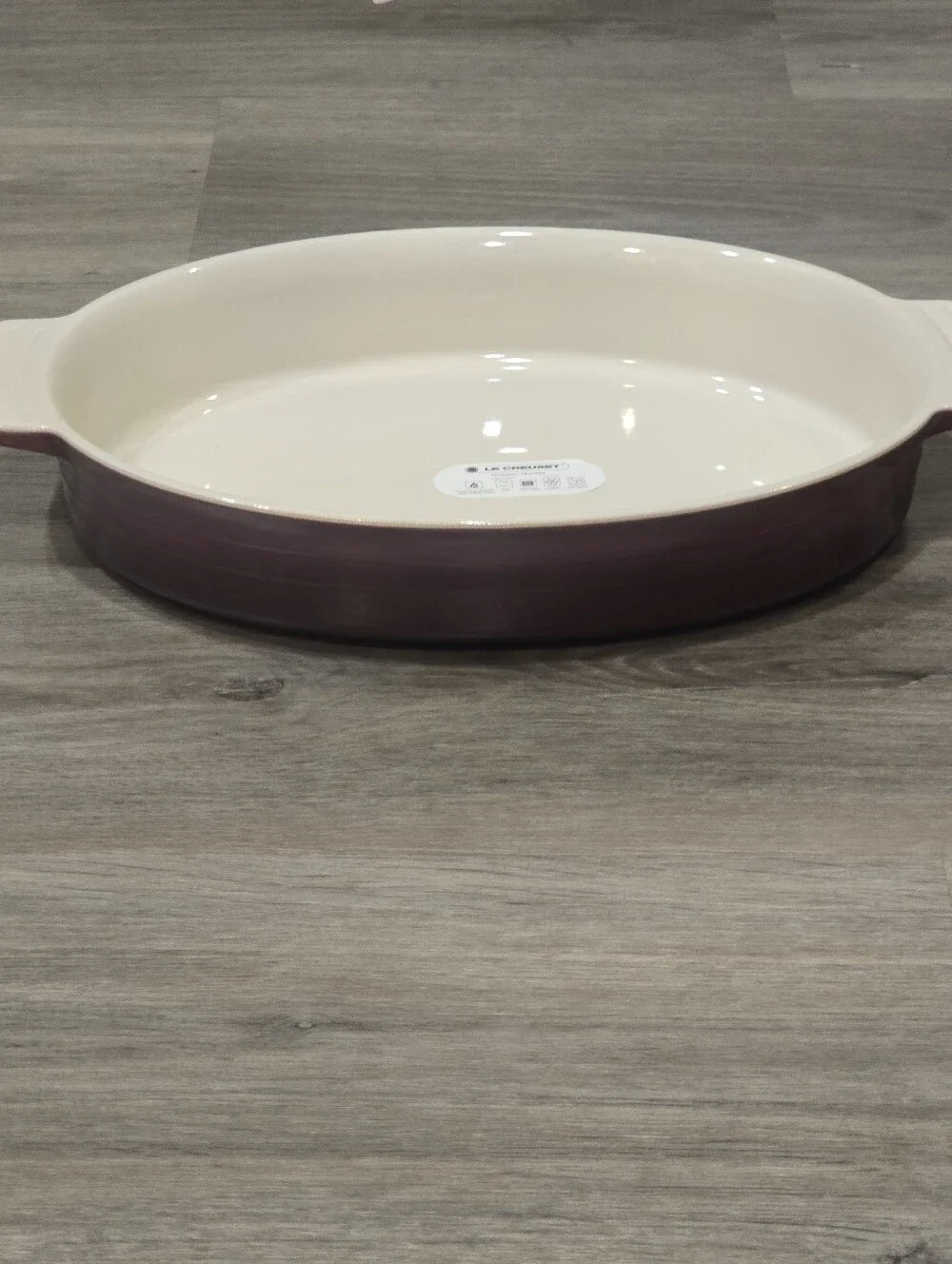 Le Creuset Stoneware 36cm Oval Baking Dish- Fig